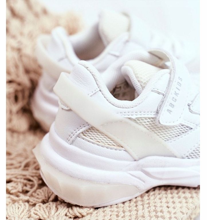 Urheilukengät Lasten valkoiset abckids B933204077 valkoinen 2