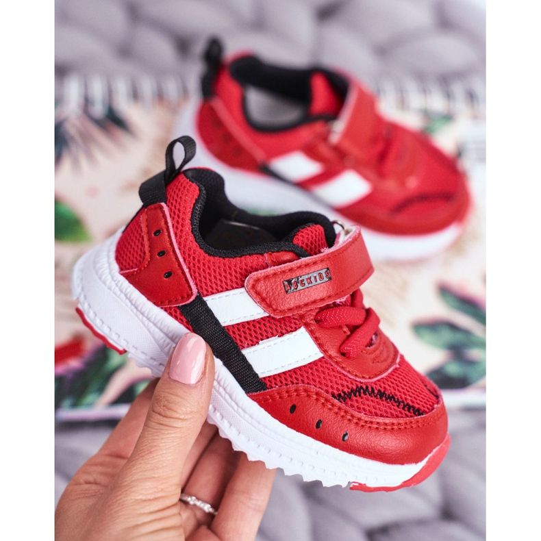 Punaiset lasten urheilukengät ABCKIDS B933104083 punainen 2