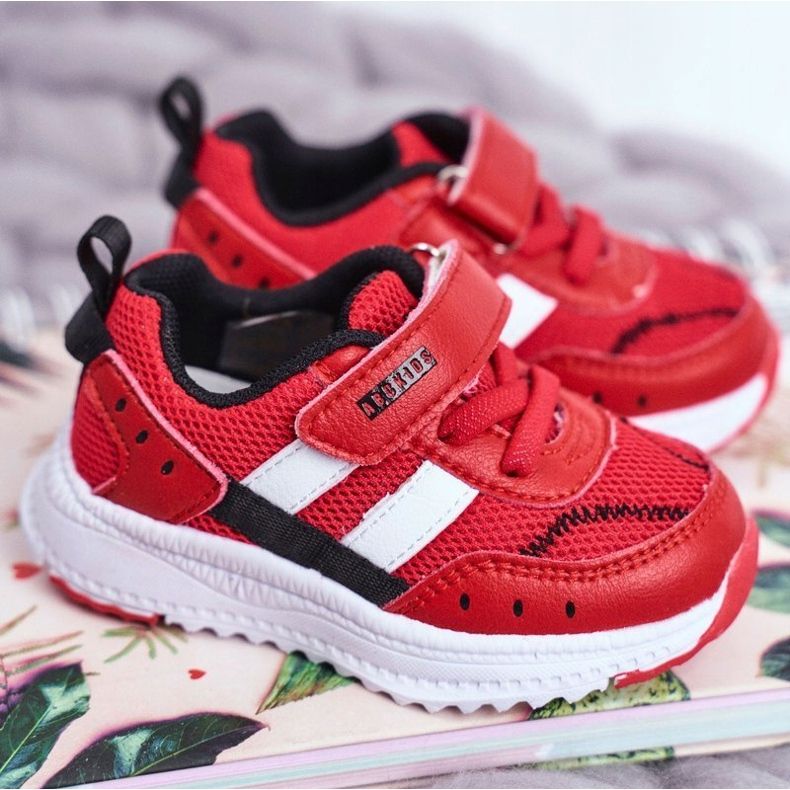 Punaiset lasten urheilukengät ABCKIDS B933104083 punainen 1