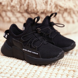 Urheilukengät Lasten mustat nuoret ABCKIDS B012210073 2