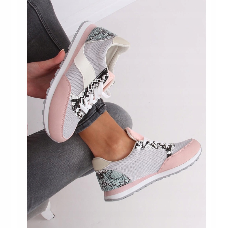 Naisten urheilukengät BL203 Harmaa monivärinen 1