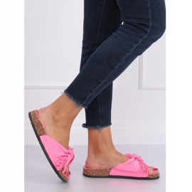 Naisten vaaleanpunaiset boho -tossut CK136P Fushie vaaleanpunainen 2