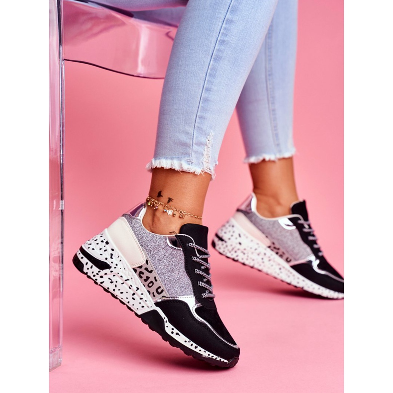 Naisten urheilukengät Paksu Pohja Musta Nokien 2