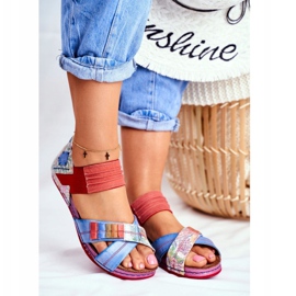 Naisten sandaalit Maciejka Monivärinen 03375 Nahka 1