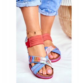 Naisten sandaalit Maciejka Monivärinen 03375 Nahka 2