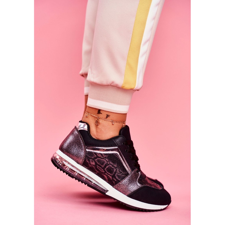 SEA Naisten urheilukengät Tennarit Musta Helly 2