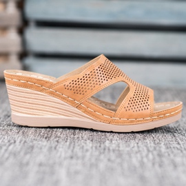 GOLL Kevyet kiilatossut ruskea 2