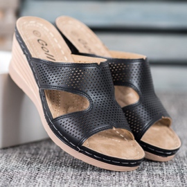 GOLL Kevyet kiilatossut musta 2