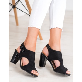 Weide Rakennettu sandaalit mokka musta 1 Weide Rakennettu sandaalit mokka musta 1