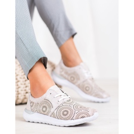 Filippo Nahkaiset urheilukengät vaaleanpunainen 1