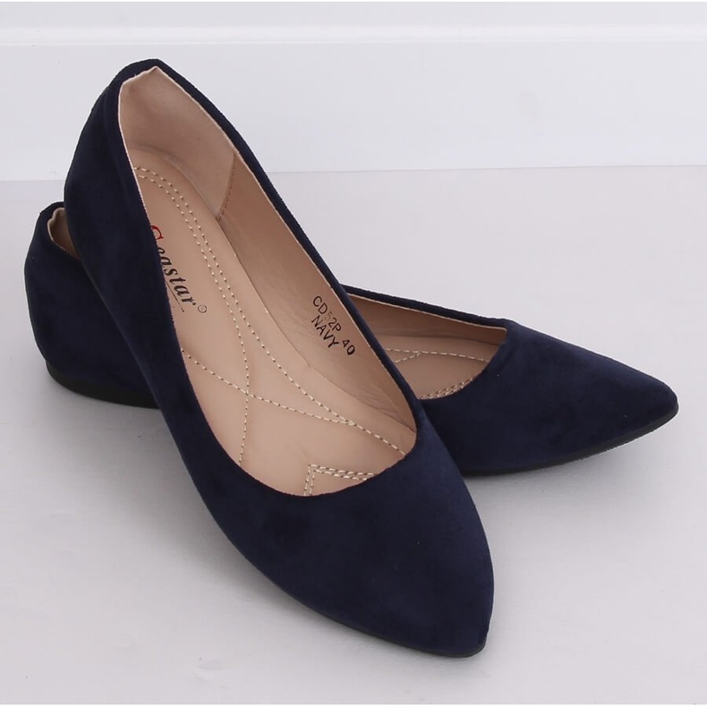 Ballerinat mantelin varpailla tummansininen CD52P Navy 2