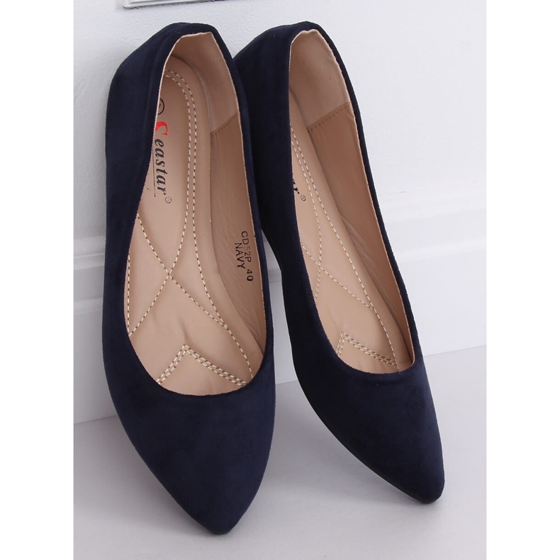Ballerinat mantelin varpailla tummansininen CD52P Navy 1