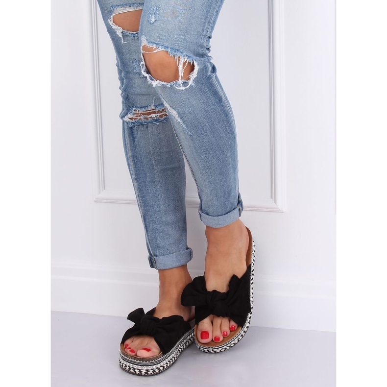 Mustat naisten mustat tossut LK29P Musta 2