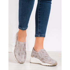 Filippo Avoimet nahkatossut ruskea keltainen 2