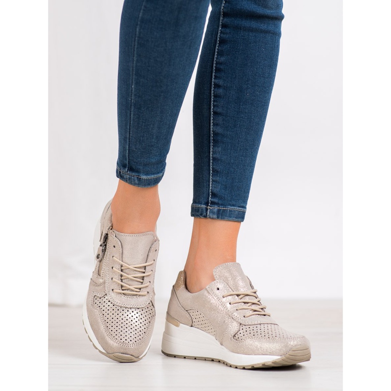 Filippo Kultaiset lenkkarit glitterillä kultainen 2