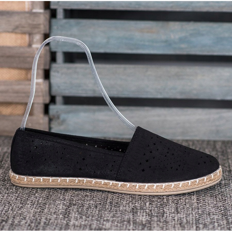 MCKEYLOR Aztec Espadrilles atsteekkikuvioin musta 2