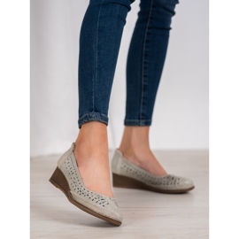 Filippo Nahkapumput glitterillä ruskea 1