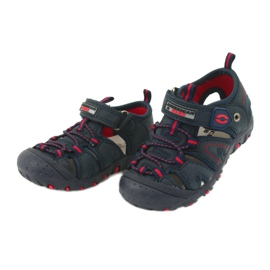 American Club Pojat sandaalit nahka sininen 1