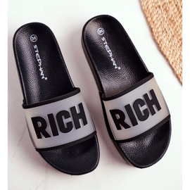 SEA Naisten mustat rikkaat tossut lavalla 1