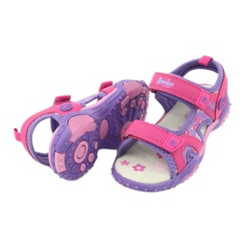 American Club HL17 / 19 tyttöjen sandaalit violetti 3