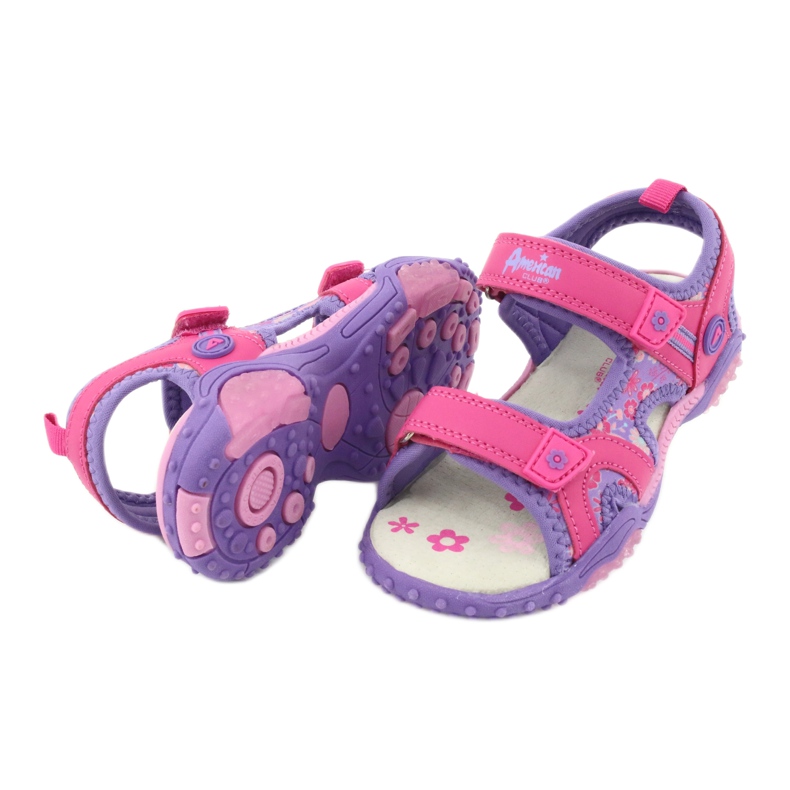 American Club HL17 / 19 tyttöjen sandaalit violetti 3