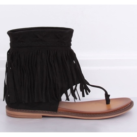 Mustat varvastossut, joiden päällinen NS129P Musta 1