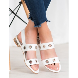 Kylie Rento Valkoinen Sandaalit 1