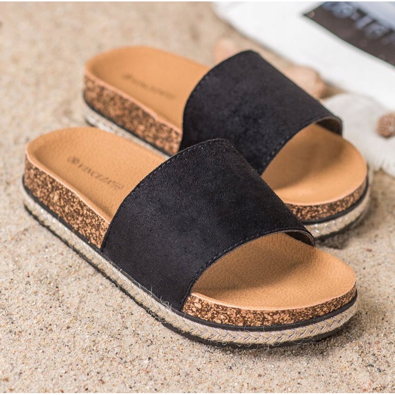 Mustat VINCEZA -tossut 1