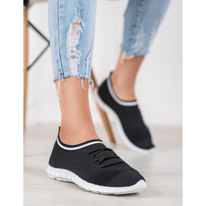 Bella Paris Liukastettavat urheilukengät musta 1