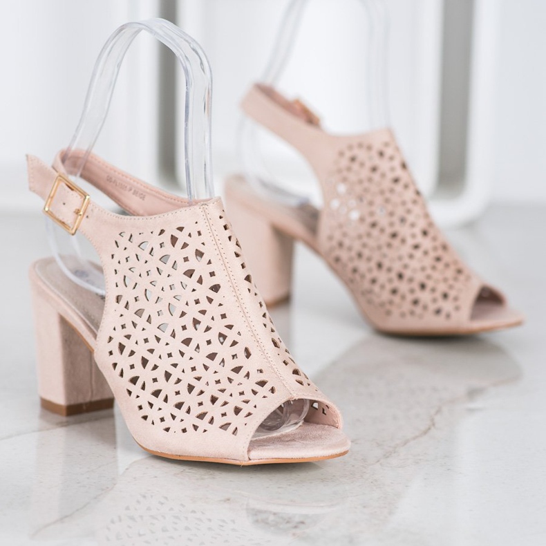 Goodin Avoimet sandaalit mokkanahalla ruskea 2