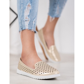 Renda Tyylikkäät herrat kristallien kanssa keltainen 2