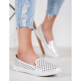 Renda Tyylikkäät herrat kristallien kanssa harmaa 1