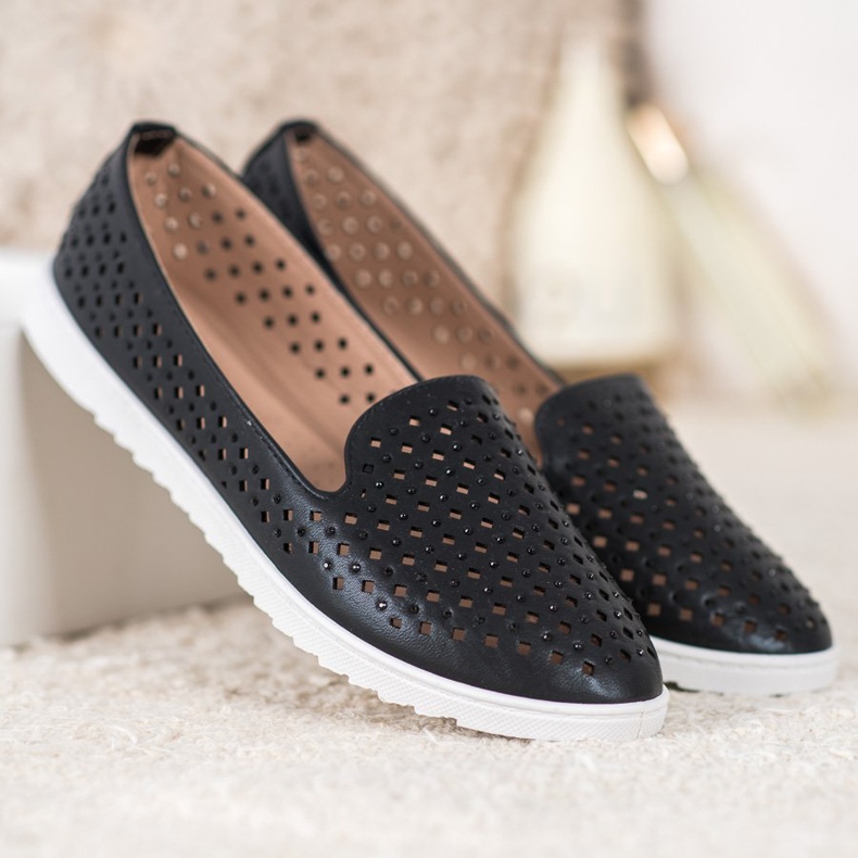 Renda Tyylikkäät herrat kristallien kanssa musta 1