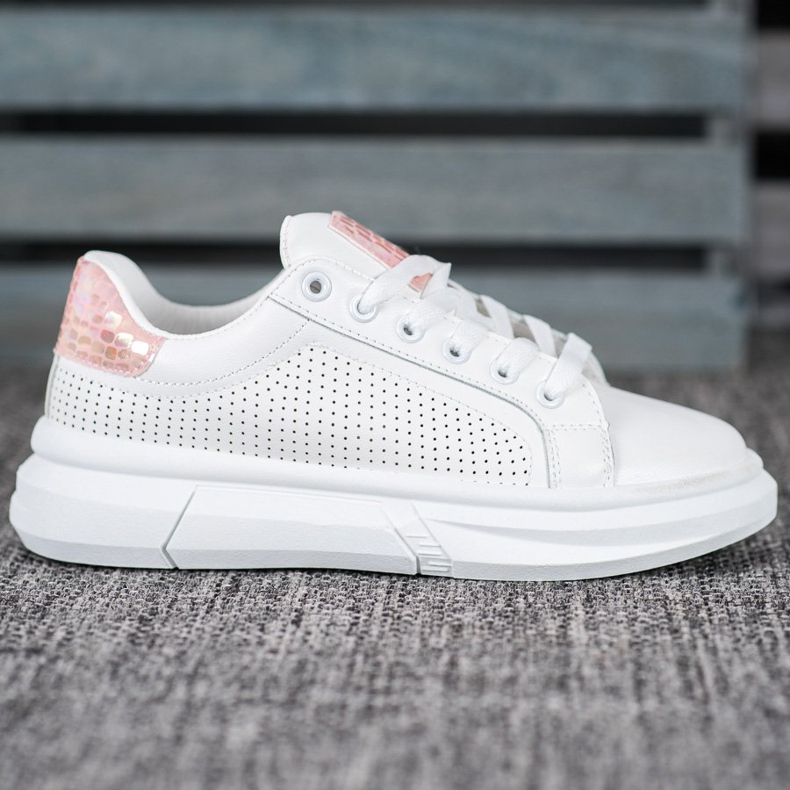 SHELOVET Valkoiset urheilukengät valkoinen 1