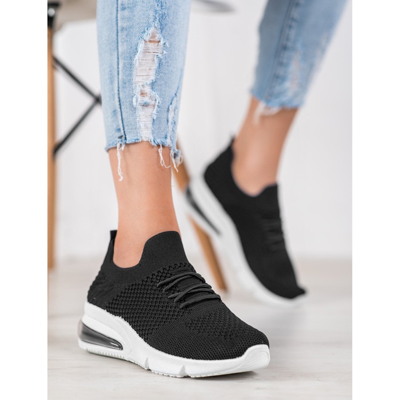 Sweet Shoes Tekstiiliset urheilukengät musta 2