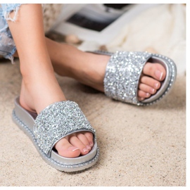 Tossut VINCEZA -alustalla harmaa 1