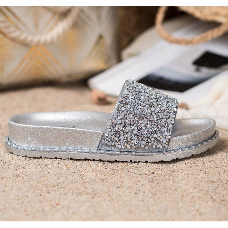 Tossut VINCEZA -alustalla harmaa 2