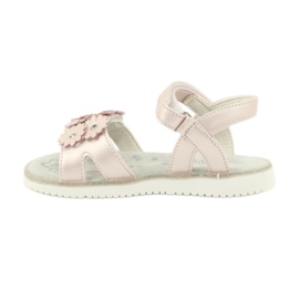 Vaaleanpunaiset sandaalit helmipaljeteilla American Club XD10/20 vaaleanpunainen 1