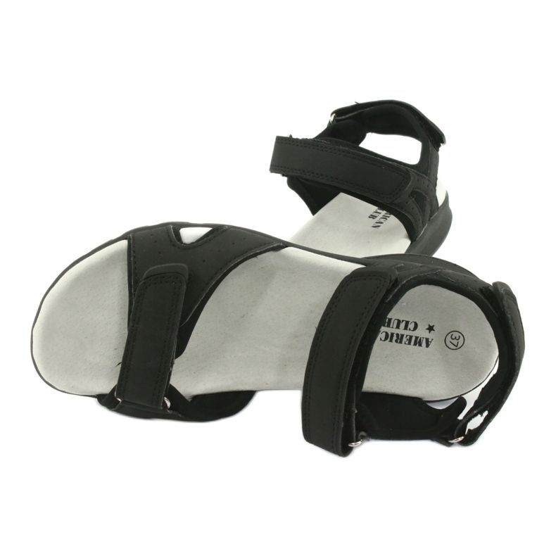 American Club HL15 / 20 mustat urheilusandaalit 4