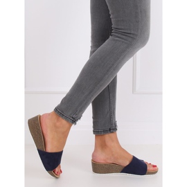 Tummansiniset tossut G186P Navy laivastonsininen 2