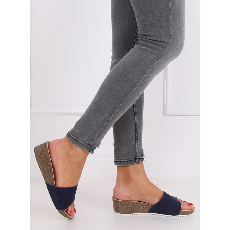 Tummansiniset tossut G186P Navy laivastonsininen 2