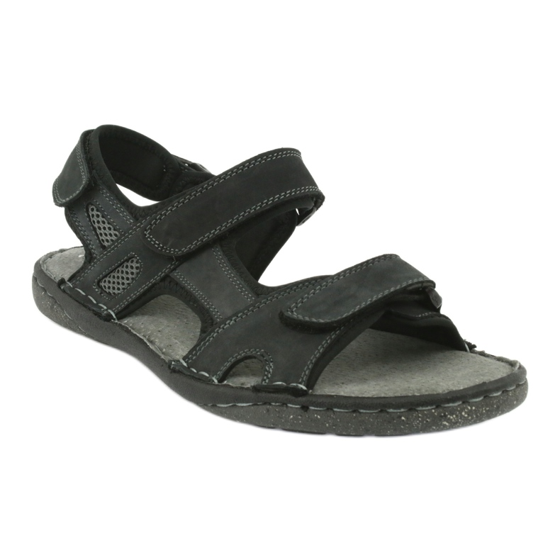 Miesten velcro sandaalit American Club CY15 / 20 Dk.Navy tummansininen 1