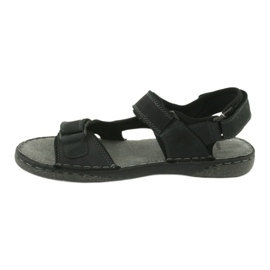 Miesten velcro sandaalit American Club CY15 / 20 Dk.Navy tummansininen 2