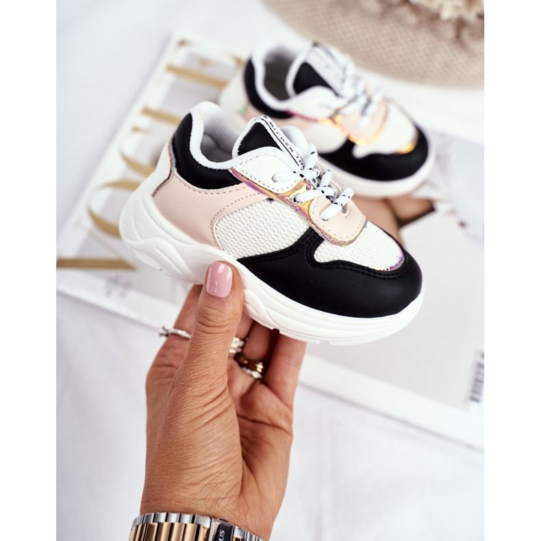 FRROCK Mustat Matylda lasten urheilukengät monivärinen 2