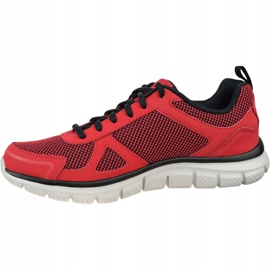Skechers Track-Bucolo M 52630-RDBK Kengät punainen 1