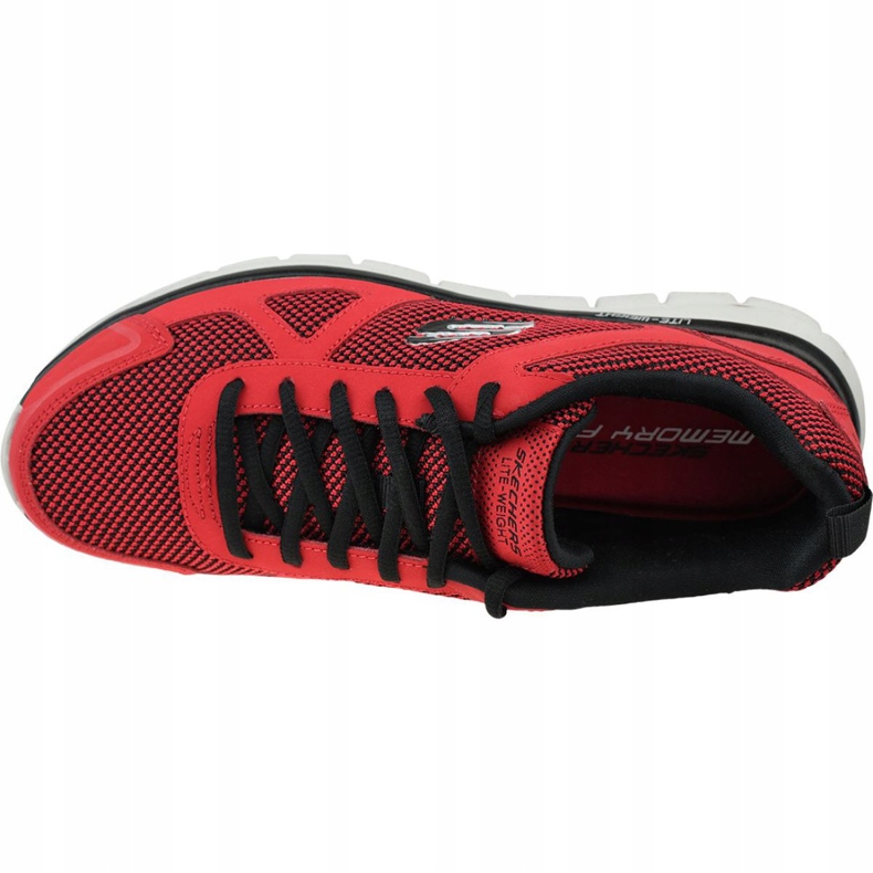 Skechers Track-Bucolo M 52630-RDBK Kengät punainen 2