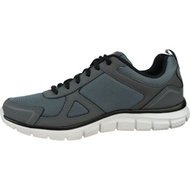 Skechers Track-Scloric M 52631-CCBK harmaa 1