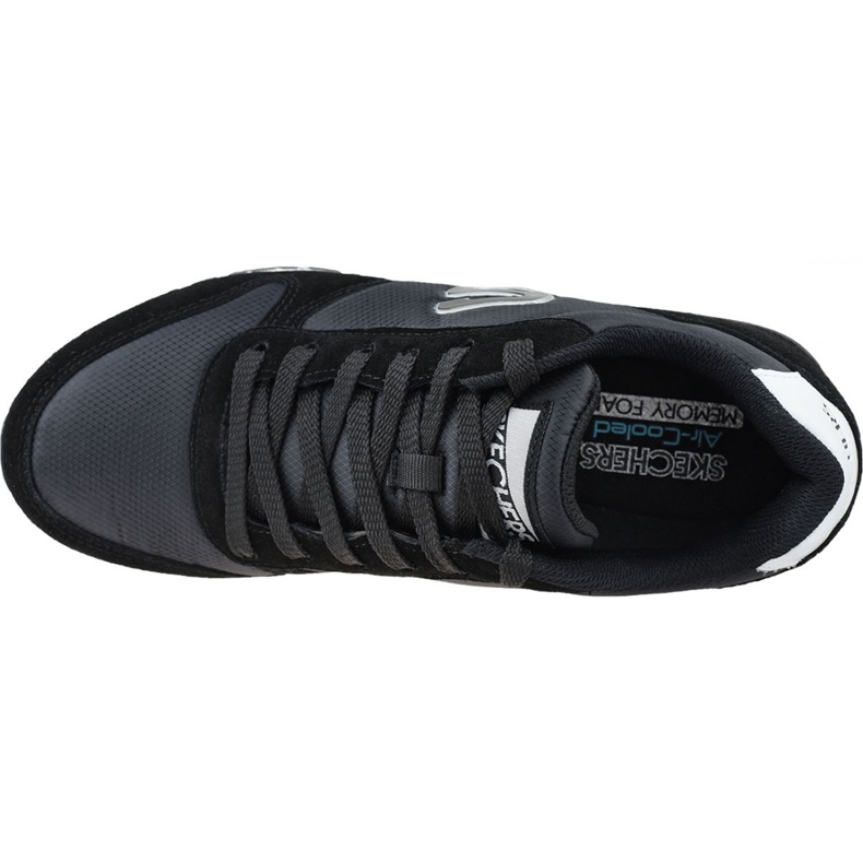 Skechers Sunlite-Waltan M 52384-BLK Kengät musta sininen 2