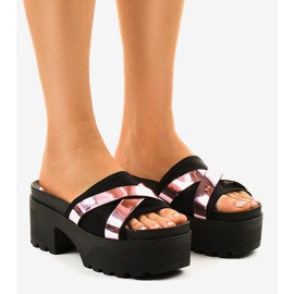 Mustat korkokengät CL-3A309-20 1