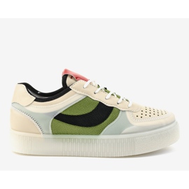 Vihreät urheilukengät LA51P -lenkkarit monivärinen 2